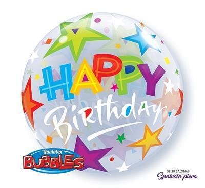 bablas happy su zvaigsdem balionas