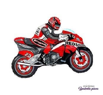 figura motociklas folinis balionas