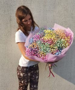 Puokštė "Gipsofilijų debesėlis"