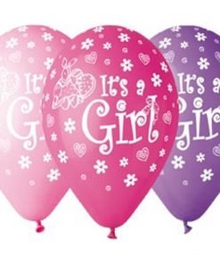 Guminiai balionai  "It's a girls"