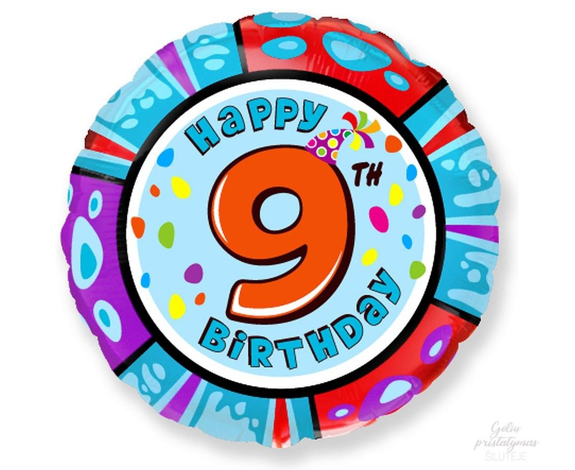 happy 9 apvalus