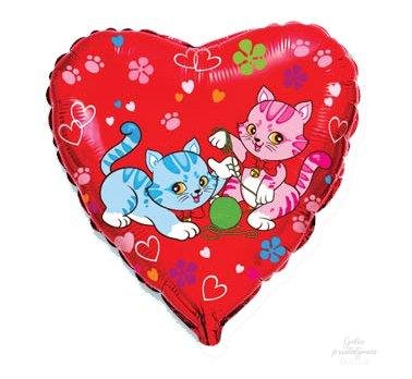 katinėliai širdelė